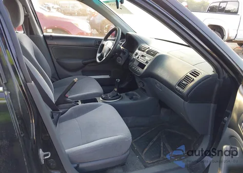 2001 Honda Civic Lx z USA, uszkodzony, nr VIN 2HGES15541H618334